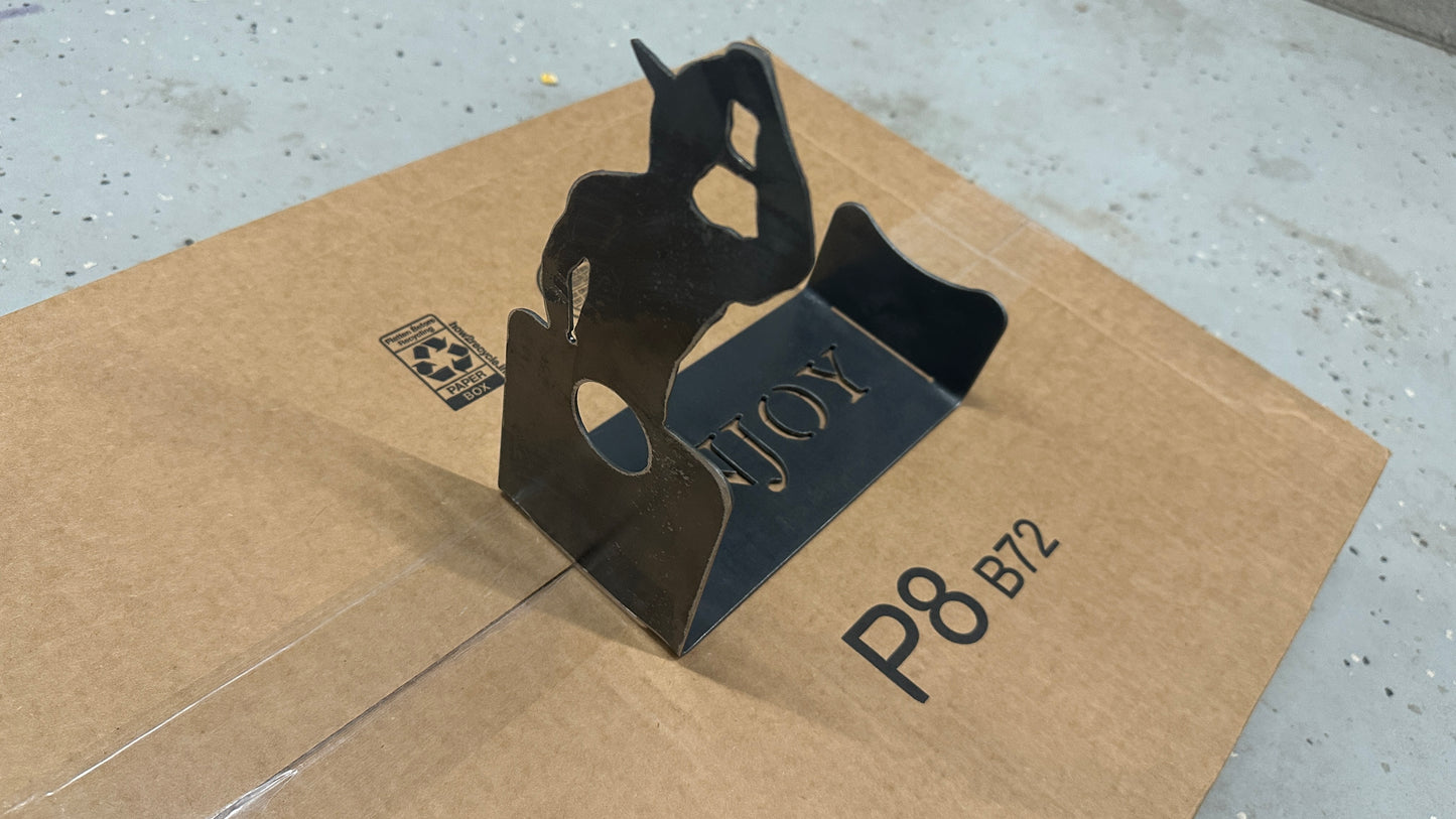 Cowboy bottle holder