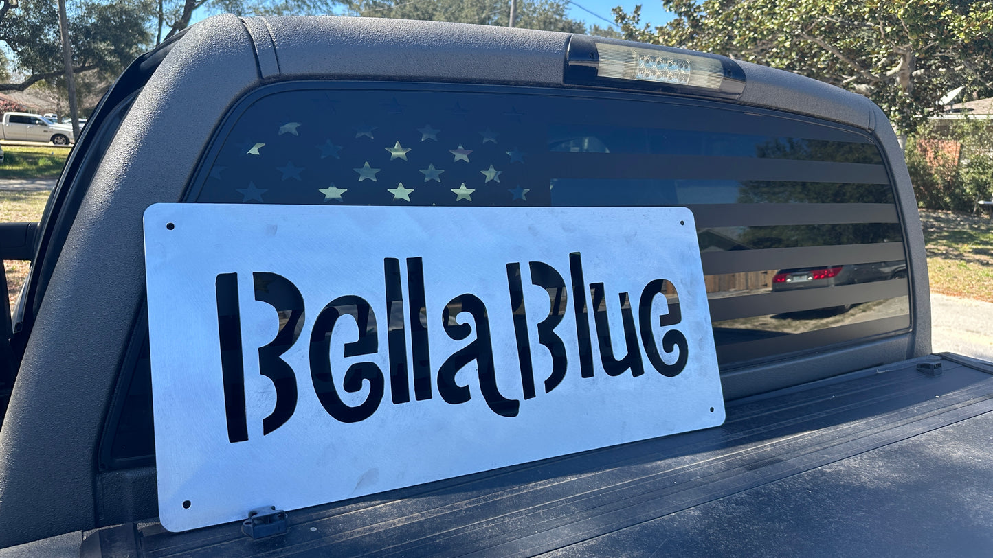 Bella Blue Custom Signages