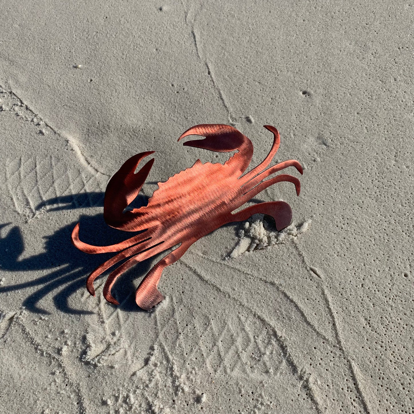 Crab | 3D Effect | Metal Wall Art