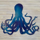 Octopus | Hand-Painted | Metal Wall Art