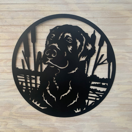 Lab Puppy | Metal Wall Art