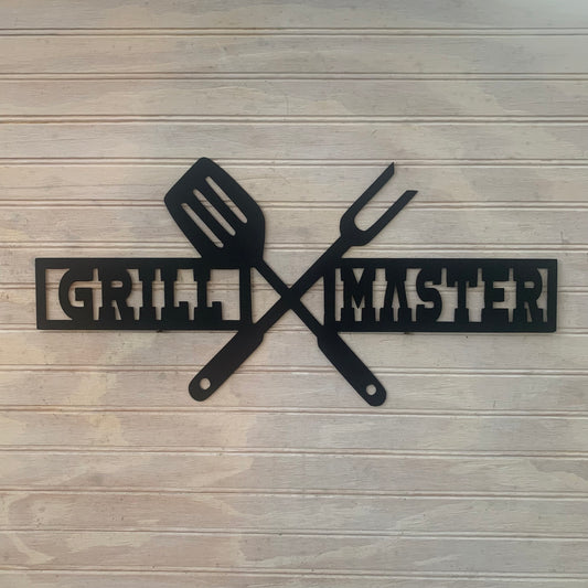 Grill Master | Metal Wall Sign