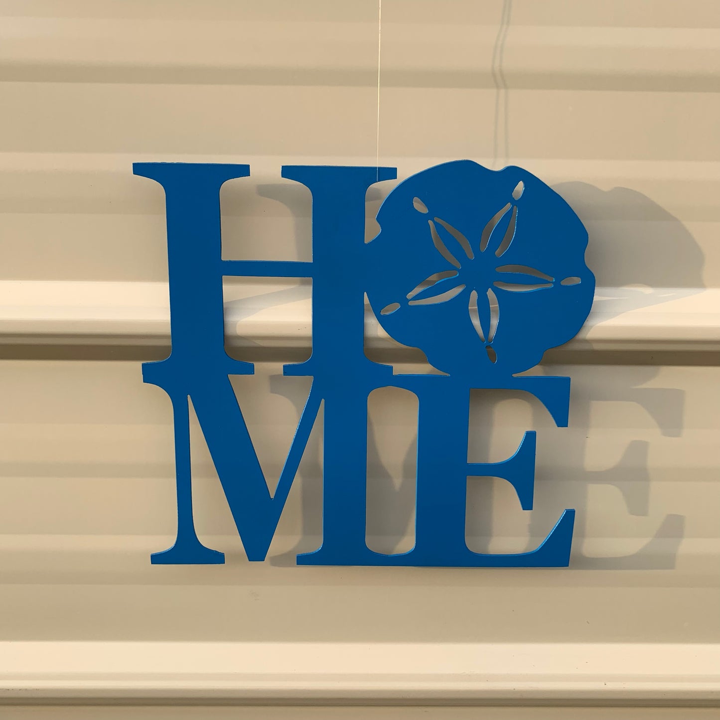 Home Sand Dollar or Crab Sign | Metal Wall Art