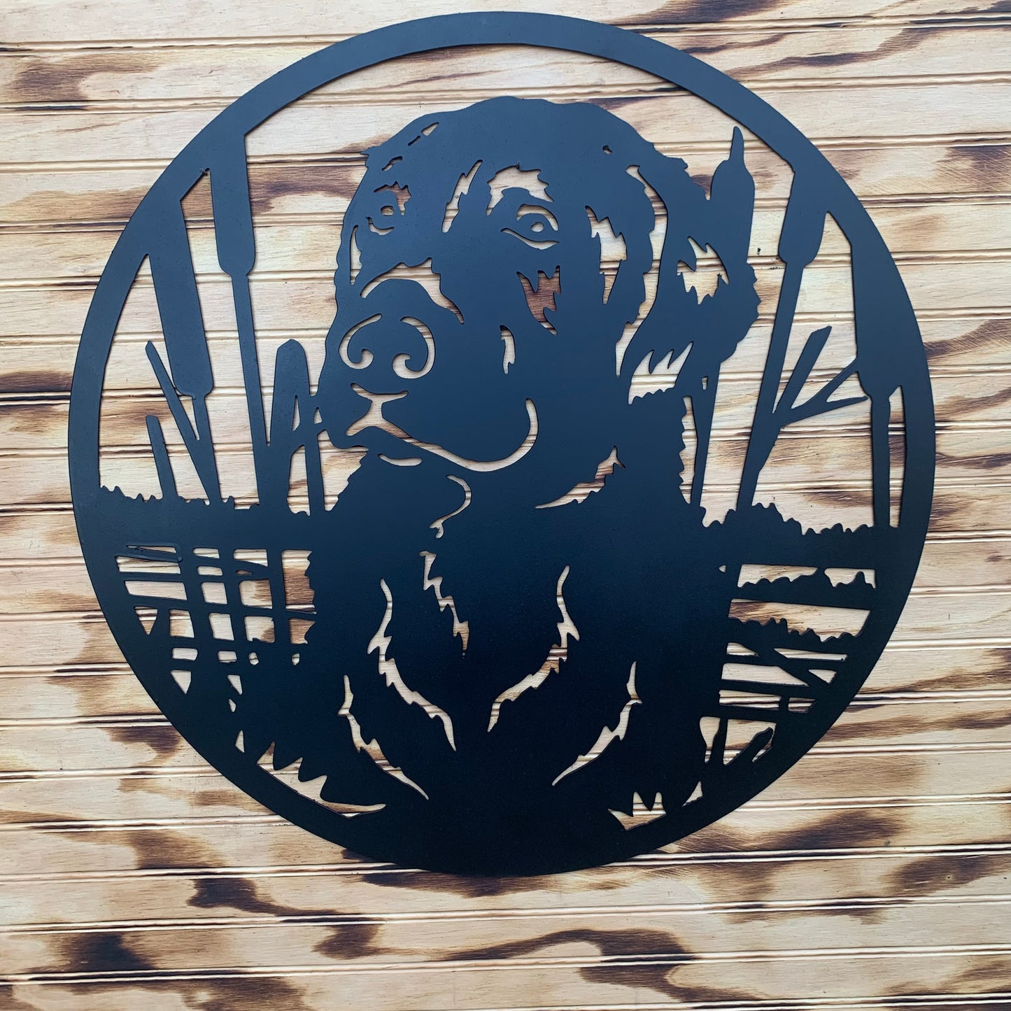 Lab Puppy | Metal Wall Art