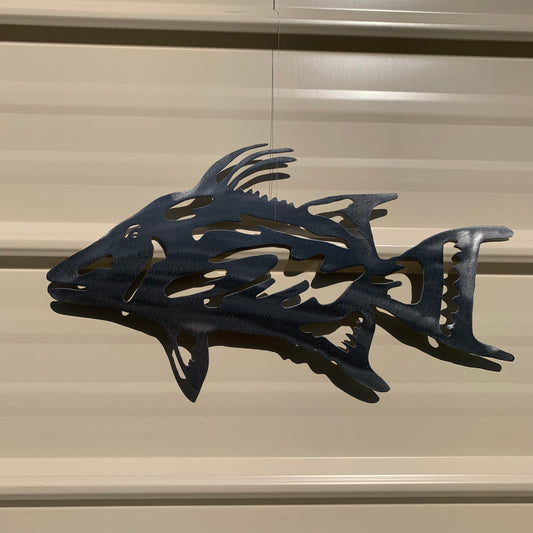 Hogfish | 3D effect | Metal Wall Art